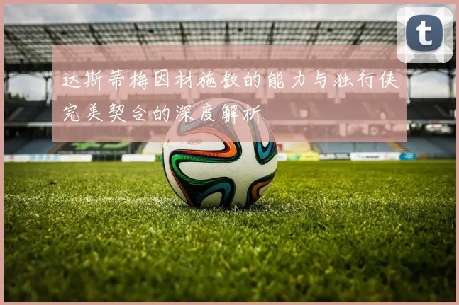 达斯蒂梅因材施教的能力与独行侠完美契合的深度解析