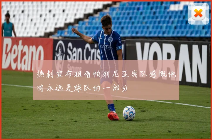 热刺宣布租借帕利尼亚离队感慨他将永远是球队的一部分